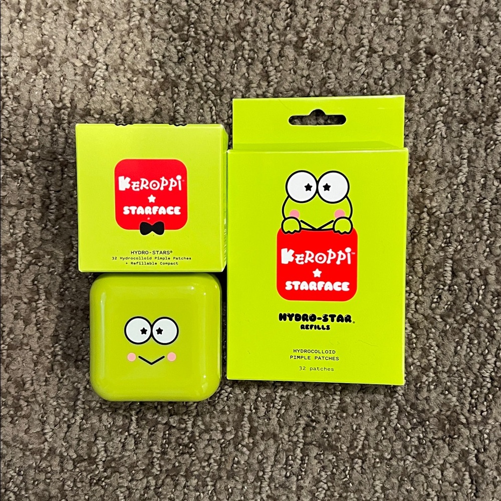 Keroppi Hydro-Star Pimple Patches - Green